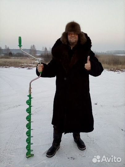 Тулуп овчинный нагольный караульный р.60