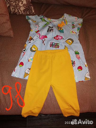 Вещи пакетом на девочку