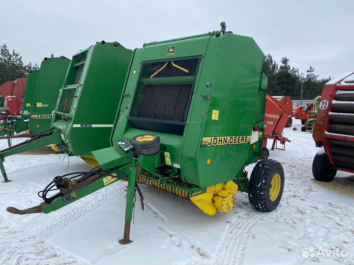 Пресс-подборщик John Deere 580, 2000