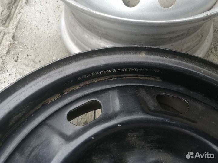 Штампы диски r13 на Ваз