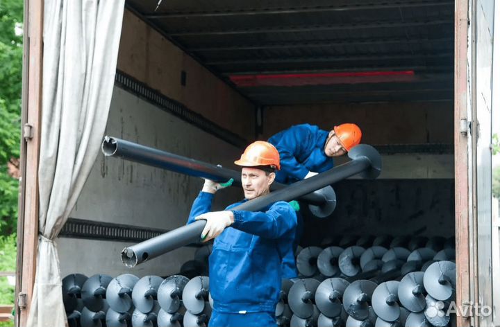 Винтовые сваи