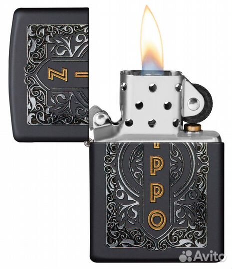 Зажигалка Zippo Black Matte 49535