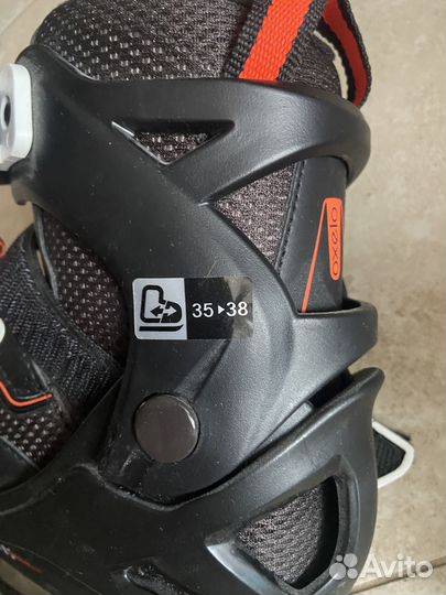 Коньки раздвижные разм 35-38