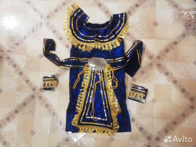 Египетский костюм для девочки от 98 до 110-116