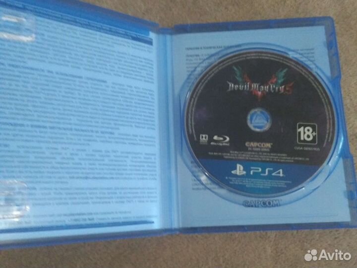 Игра для приставок ps4 Devil May Cry 5