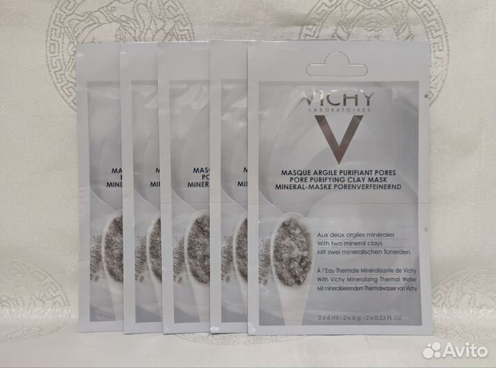 Vichy Pore Purifying Mask / 2 Маски Для Лица Виши