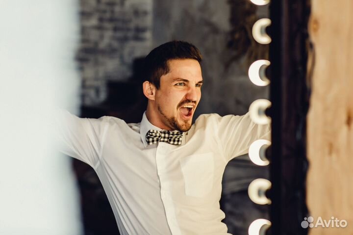 Ведущий+ DJ + оборудование +шоу