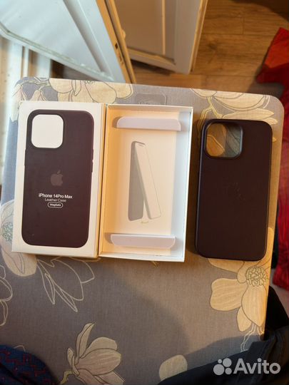 Крышка-чехол iPhone 14 Pro Max Learher Case