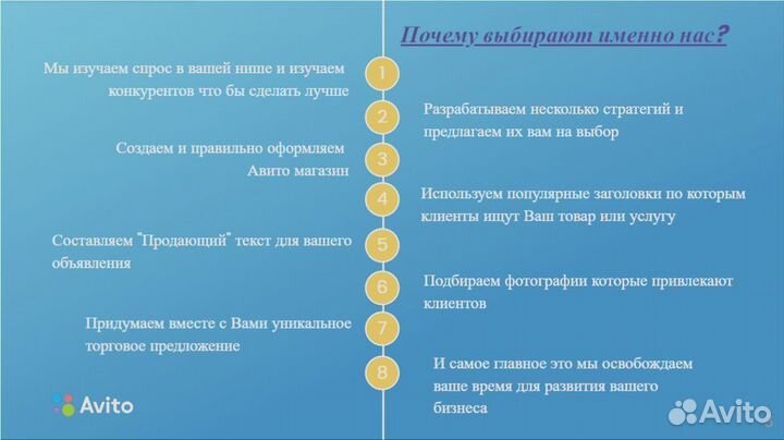 Авитолог, Услуги авитолога