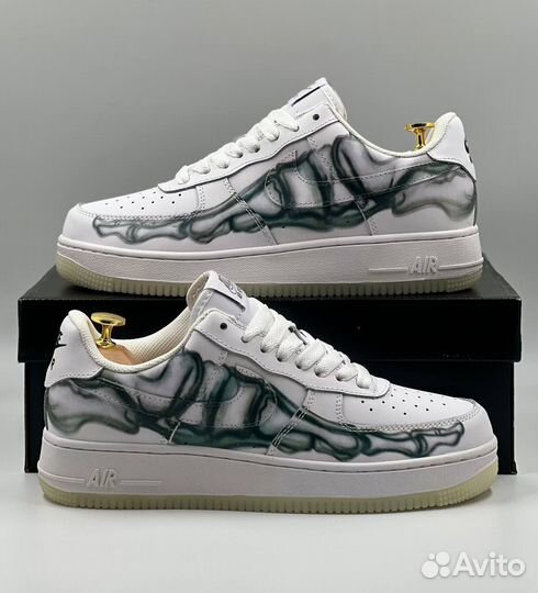 Кроссовки женские Nike Air Force 1 Skeleton Qs