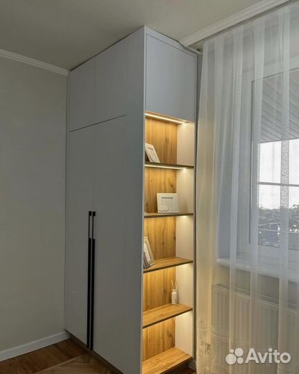 Шкаф с фрезеровкой