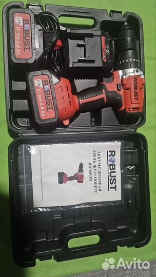 Аккумуляторная дрель шуруповерт