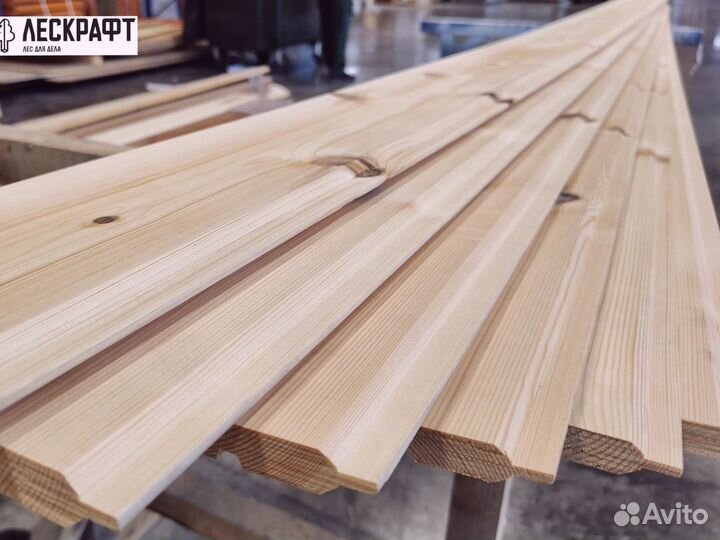 Имитация бруса 20*185*6000 сорт C сосна