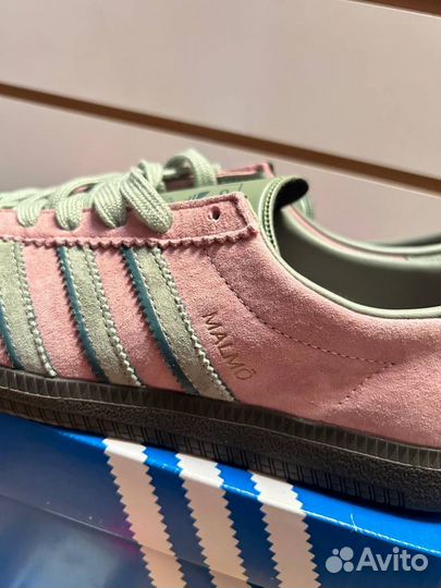 Adidas Malmo Spezial Pink/Green Кроссовки Оригинал