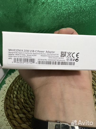 Быстая Зарядка на iPhone комплект