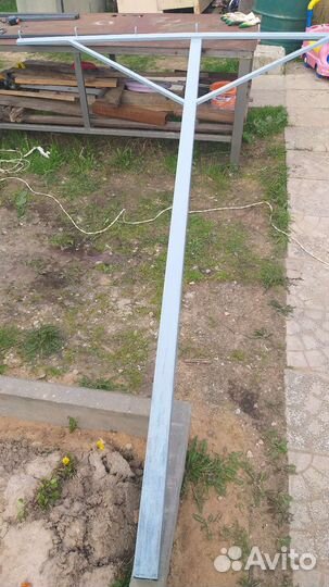 Столб под бельевую верёвку