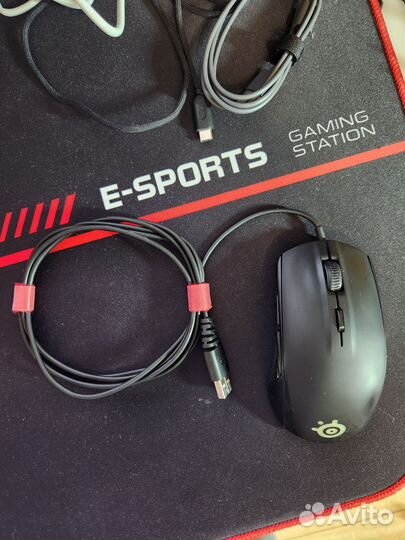 Игровая мышь Steelseries rival 100 optical mouse