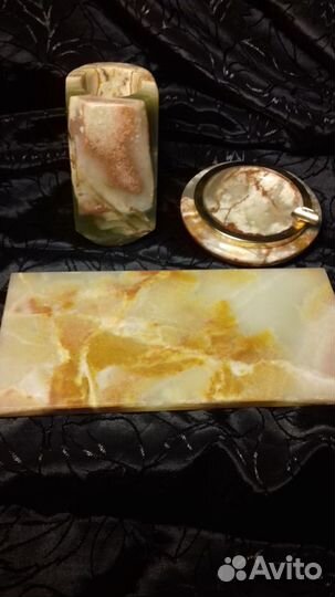 Набор для курения из оникса