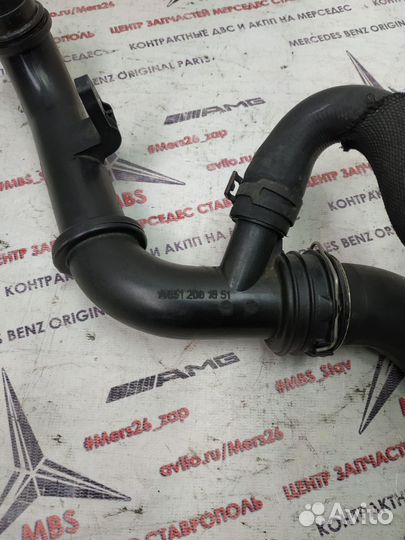 Патрубки радиатора w212 om651 Mercedes