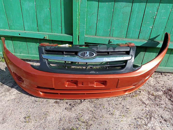 Передний бампер Лада Гранта