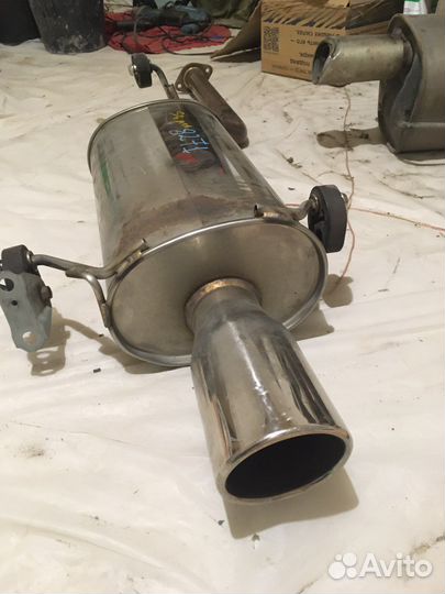 Глушитель fujitsubo на субару