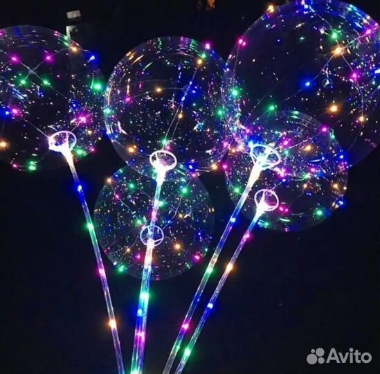 Воздушные светящиеся led шары