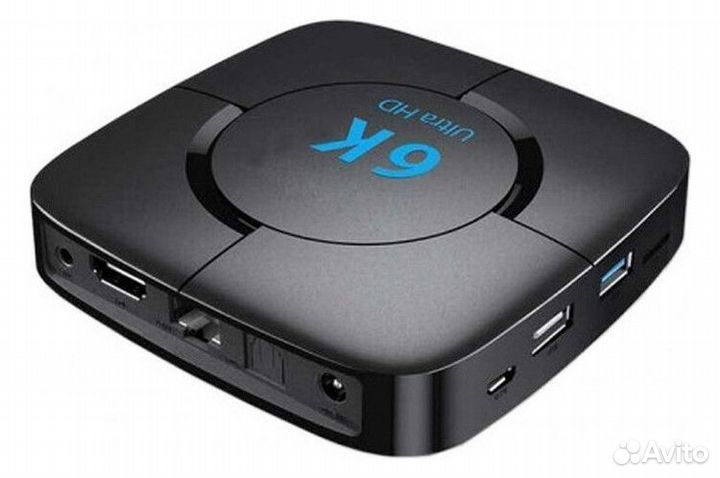 Смарт приставка android TV BOX 6K (4на 32гб) +гол