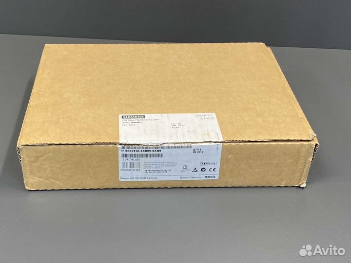 Siemens 6ES7 416-3XR05-0AB0 новый, 1 шт
