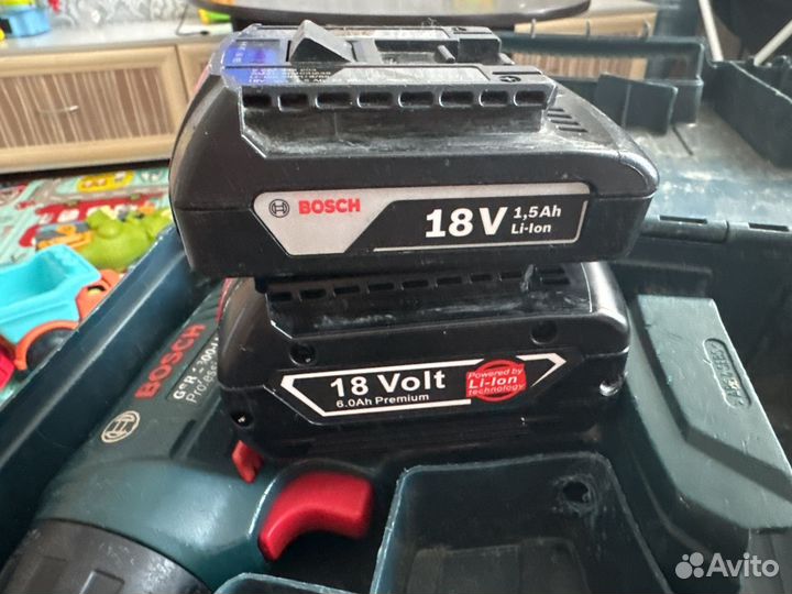 Шуруповерт bosch gsr 1800 li 18v