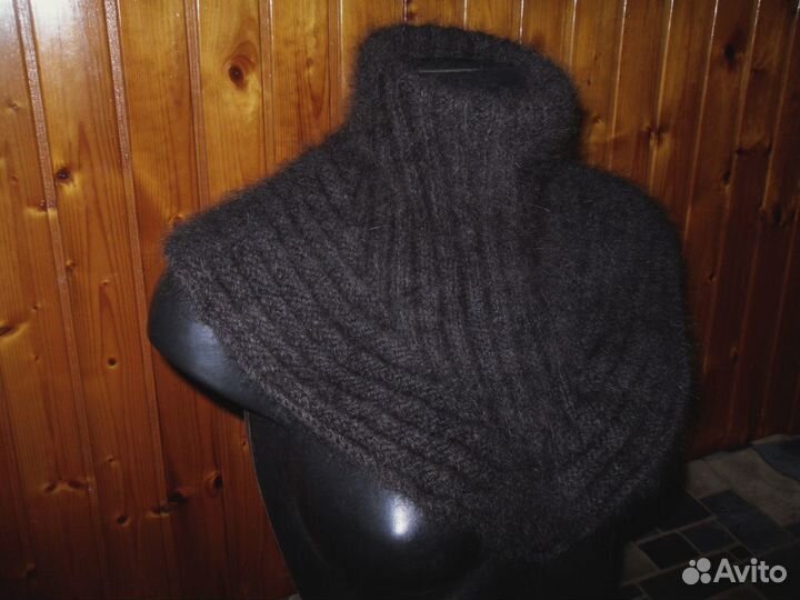 Манишка женская из собачьей шерсти