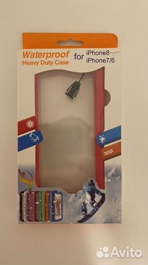 Водонепроницаемый чехол-кейс для iPhone 7,8