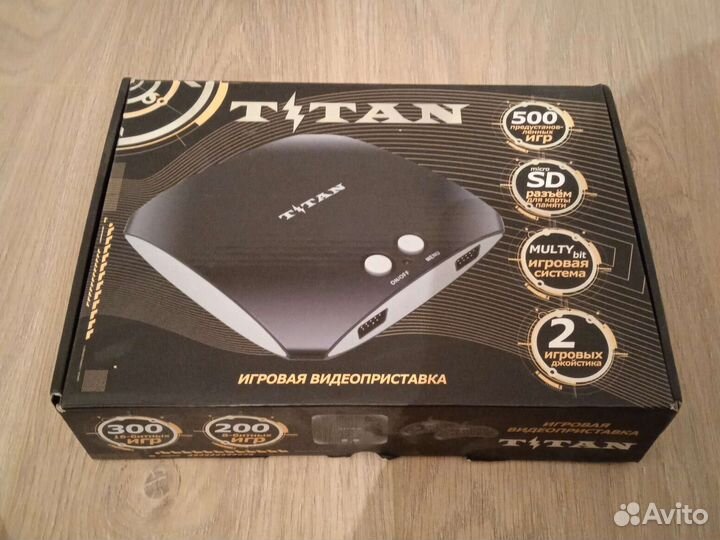 Игровая ретро приставка titan