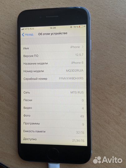 Продам iPhone 6