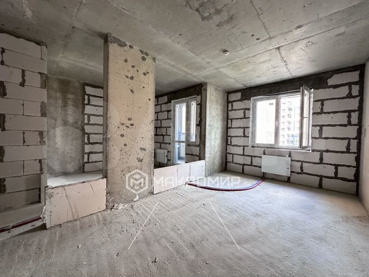 2-к. квартира, 37,5 м², 6/17 эт.