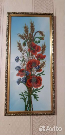 Картины вышитые бисером