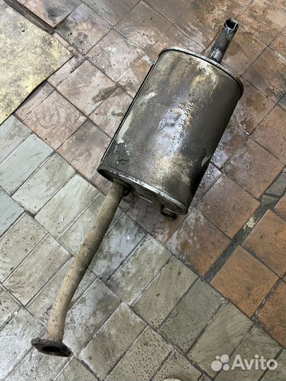 Глушитель на hyundai accent