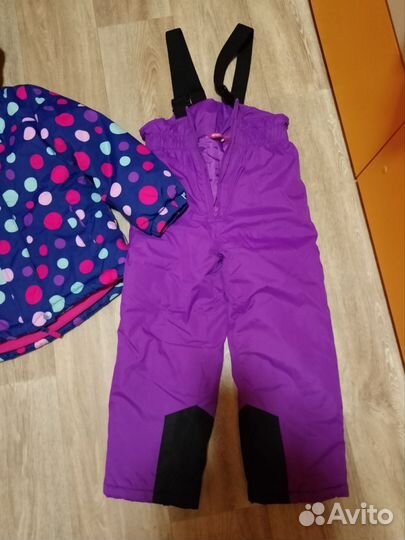 Демисезонный костюм для девочки 116