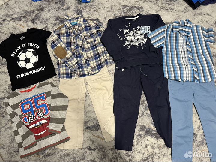 Детские вещи пакетом, размер 110