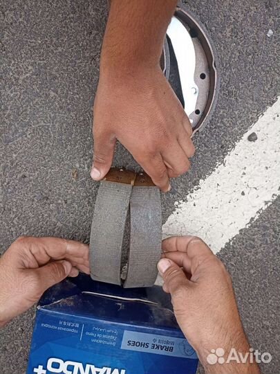 Задние колодки на chevrolet lacetti