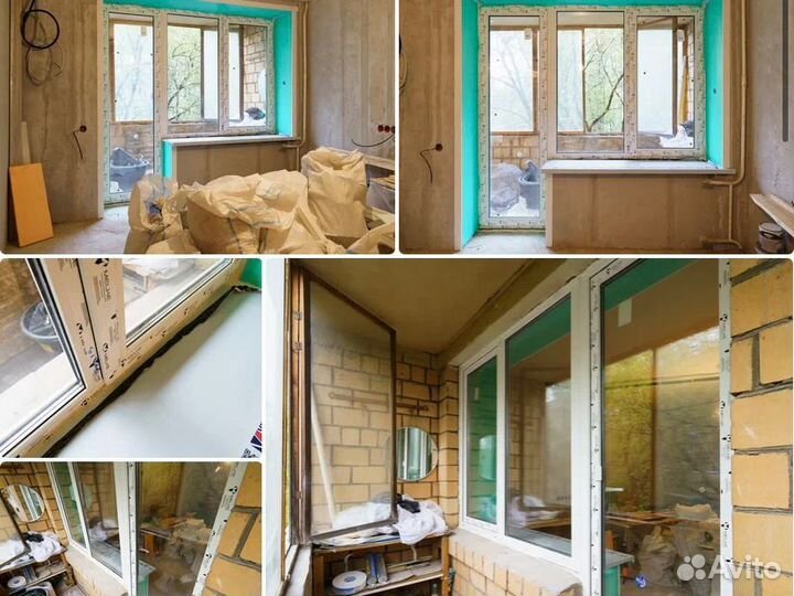 Окна, балконы пвх под заказ