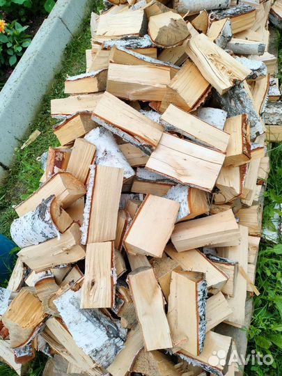Дрова березовые в мешках