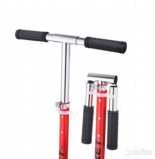 Самокат rocket R0066, 200 мм, красный