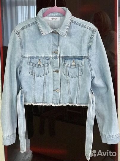 Джинсовая куртка 46р