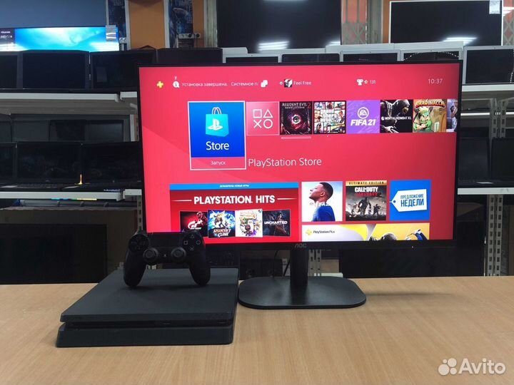 Игровая приставка Sony PlayStation 4 Slim 500 GB