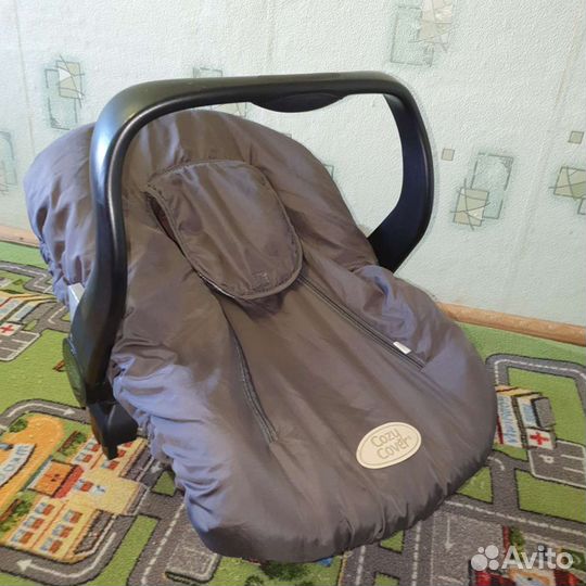 Автолюлька Britax Romer Primo + накидка торг