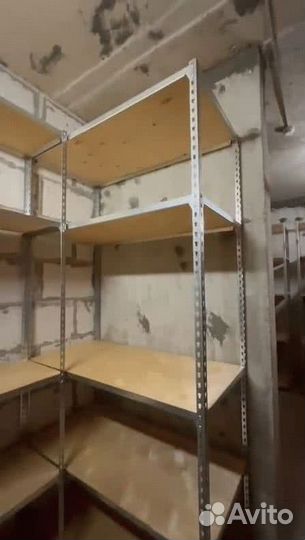 *Продается качественный стеллаж с фанерным настилом**