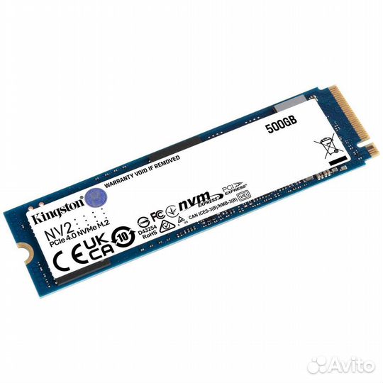 Внутренний SSD-накопитель 500Gb Kingston #367775