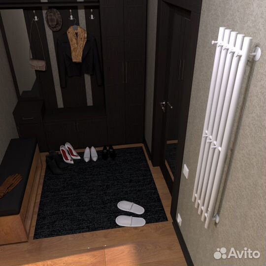 Полотенцесушитель электрический inaro 1200х240 пр