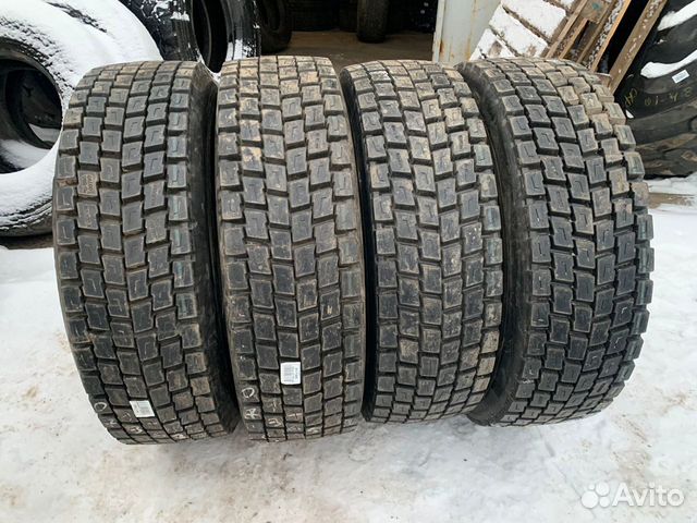 Комплект грузовых шин 315 70 22.5 Bridgestone восс