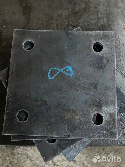 Закладная пластина 150х150х3